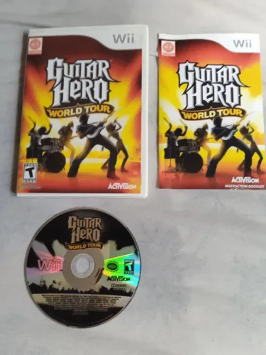 Jogo Guitar Hero World Tour original Nintendo WII 