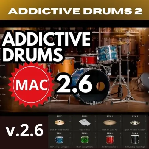 Addictive Drums 2 v.2.6.0 Mac 