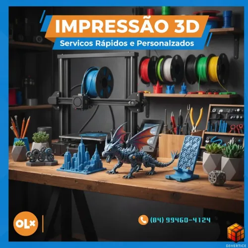 Impressão 3D Personalizada Modelagem 3D Brindes e Chaveiros
