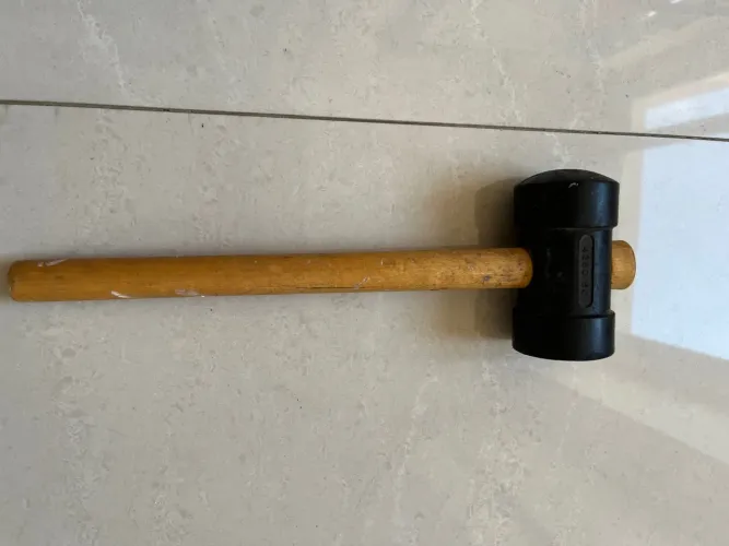 Martelo borracha tramontina grande novo