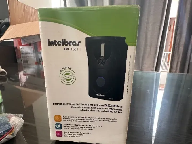 Porteiro eletronico intelbras XPE1001 T para central telefonica