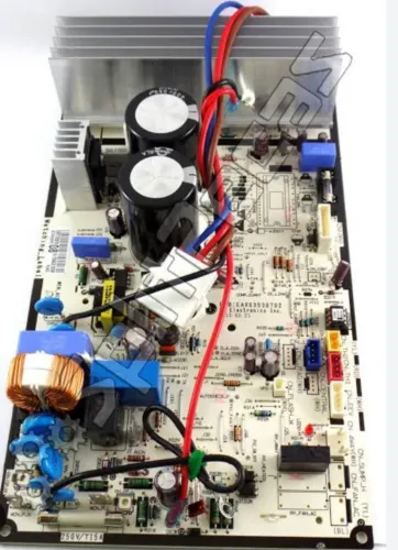Concerto de placas eletrônica de ar condicionado inverter e convencional