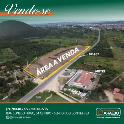LOTES Comerciais e Industriais (VALOR FIGURATIVO)localizada na BR 407.