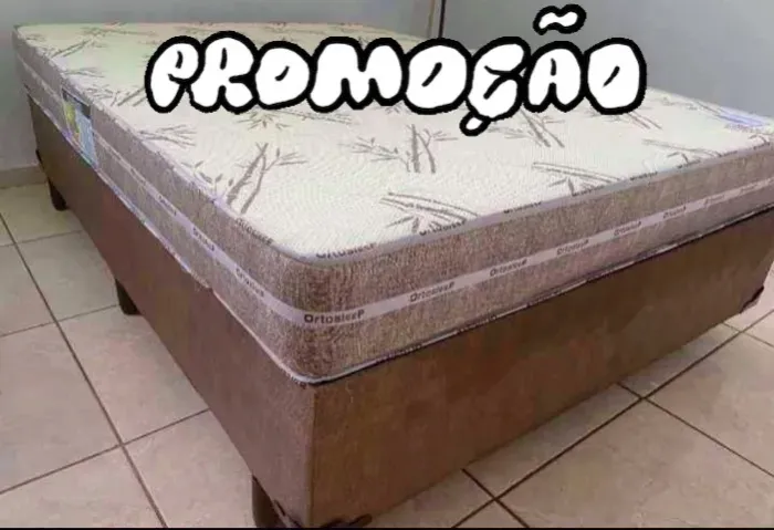 Cama box colchão d33 