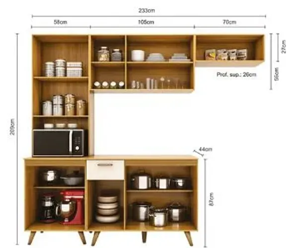 Cozinha completa olanda