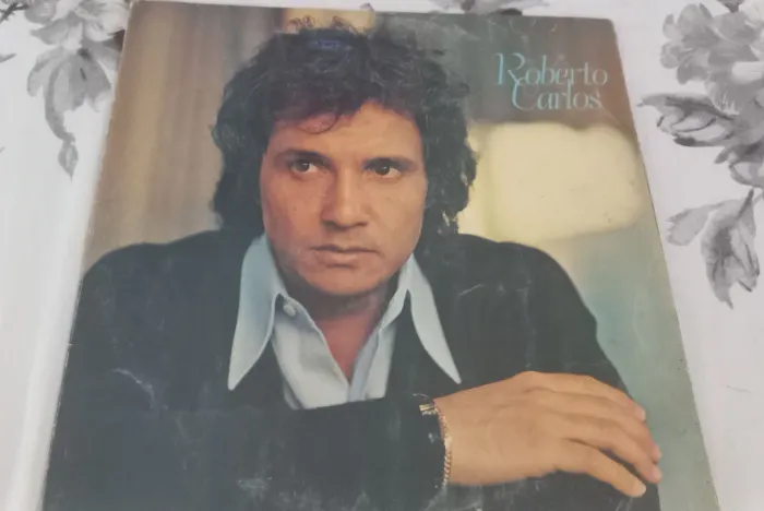 LP disco vinil Roberto Carlos 1978 CBS jovem guarda toca disco radiola vitrola som antigo 