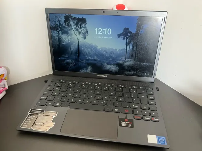 VENDO NOTEBOOK POSITIVO MOTION GRAY - R$ 800
