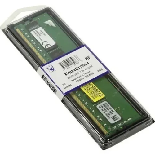 Memoria RAM 4GB DDR4 2400MHZ Desktop KINGSTON NOVO