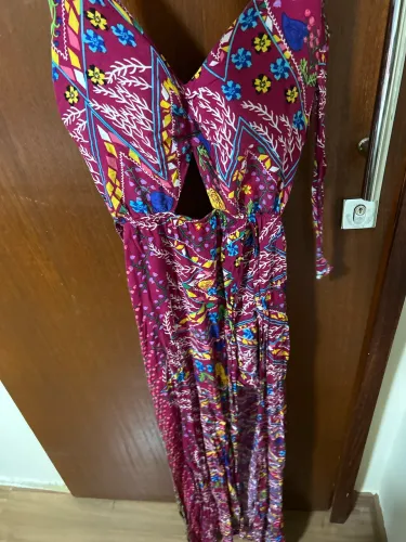 Vestido vinho