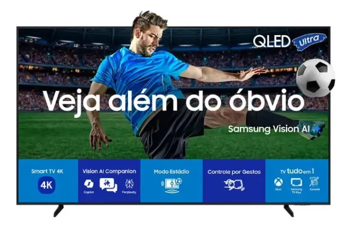 SMART TV SAMSUNG QLED 55" Q7F 4K - NOVA, LACRADA + GARANTIA ESTENDIDA