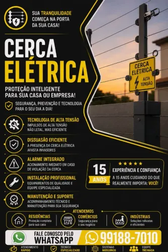 Cerca Elétrica: Perímetro Blindado contra Invasões