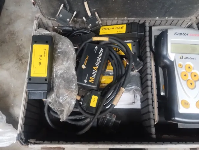Vendo scaner kaptor v4 ! 600,00 ! Com todos uns.cabos maleta e documentação! *