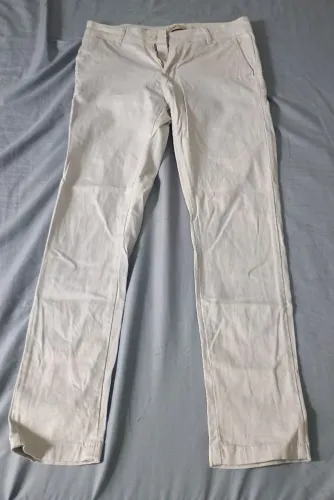 Calça Off-White Bege Claro tam36