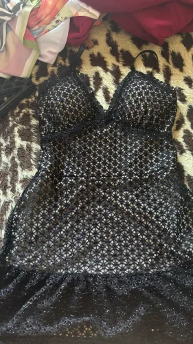 Vestido preto curto 