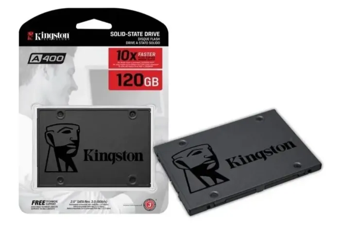 Hd Ssd Kingston 120gb 6gb/s A400 Pc Notebook Computador