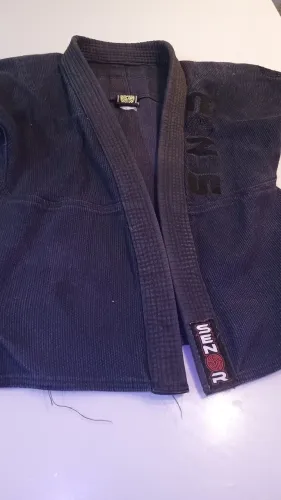 Kimono infantil preto jiu-jitsu