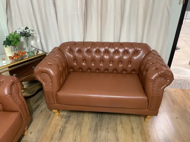 Sofá 02 e 03 lugares novo