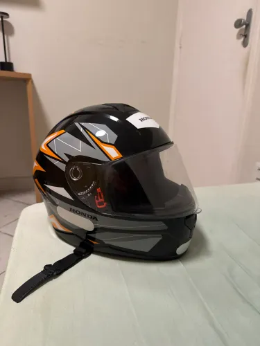 Capacete Honda HFS 2 Preto/Cinza Tamanho 58