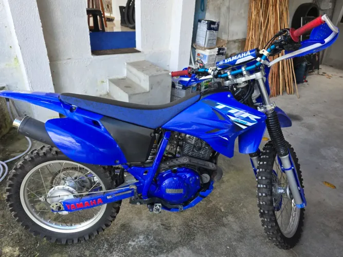 Yamaha TTR ZERA ZERA NUNCA FEZ TRILHA todas as proteções *02