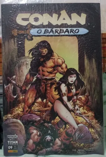Conan - O Bárbaro vol.9 da panini (Titan)