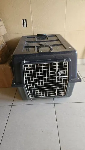 Caixa para pet no 5, ótima para quem precisa carregar um cachorro de porte medio de avião.