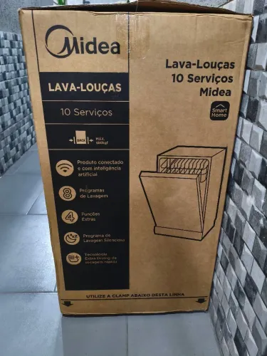 Lava louça Midea smart home