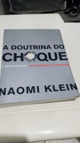 Livro Doutrina do Choque, Naomi Klein