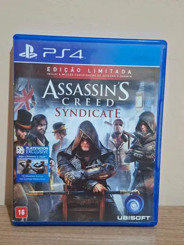 Jogo Físico Assassin's Creed Syndicate Ps4 Playstation 4