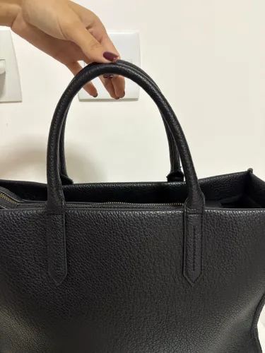 Bolsa tote de couro Santa Lolla 