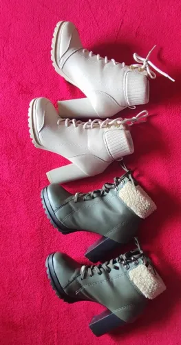 Botas N° 35-  SemiNovas: Marca  Vizzano 