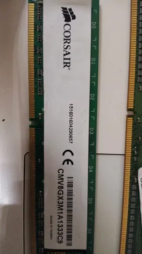 OPORTUNIDADE DE UPGRADE: Memória RAM Corsair ValueSelect 8GB DDR3 1333MHz (Desktop)