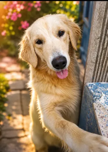 Vendo linda mocinha de Golden Retrivier