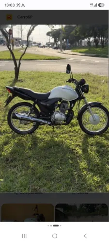HONDA CG 125 CARGO Com roupa de FAN 2014 - 10.000 KM - REVISADA - PNEUS NOVOS