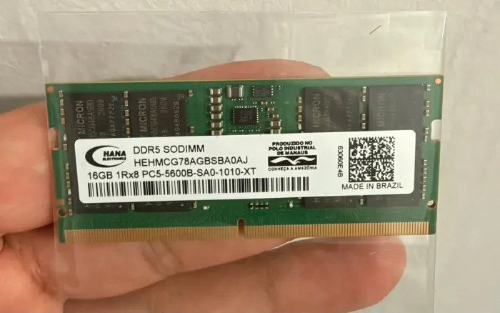 MEMÓRIA DDR5 16GB NOTEBOOK
