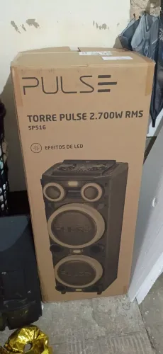 Torre de som nova nunca usada lacrada ..top retirar em são Vicente 