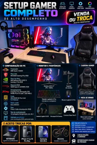 Computador gamer completo