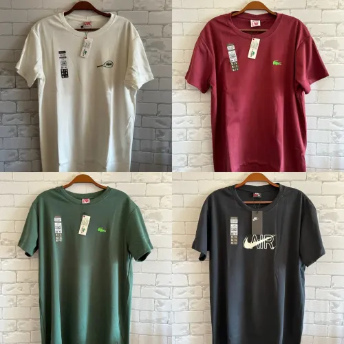 Kit com 15 Camisetas Masculinas - Tamanhos Variados 