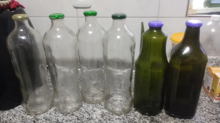 Garrafa de vidro
