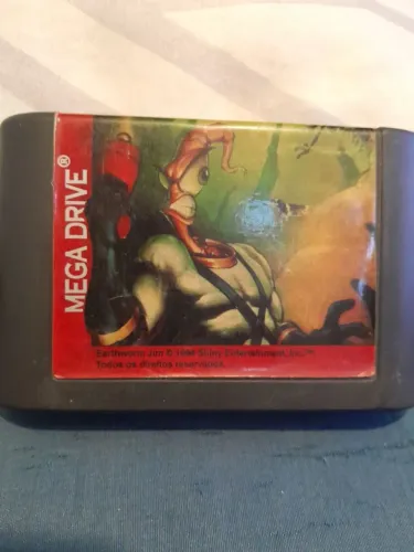 Jogo Earthworm Jim Mega Drive