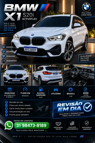 BMW X1 Sdrive 20I 2.0/2.0 TB Acti.flex Aut. 2020