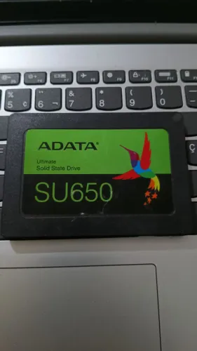 SSD ADATA SU650 240GB SATA lll - 99% Saúde -Quase Novo
