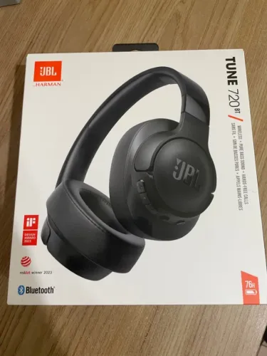 Fone de Ouvido JBL 720BT - Preto (NOVO na Caixa)
