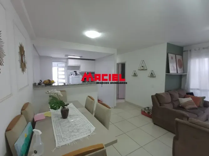 PARQUE INDUSTRIAL APARTAMENTO 63 METROS COM 02 DORMITORIOS, 01 SUÍTE, SACADA COM CHURRASQU