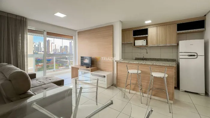 Apartamento 1 quarto, mobiliado - St. Oeste