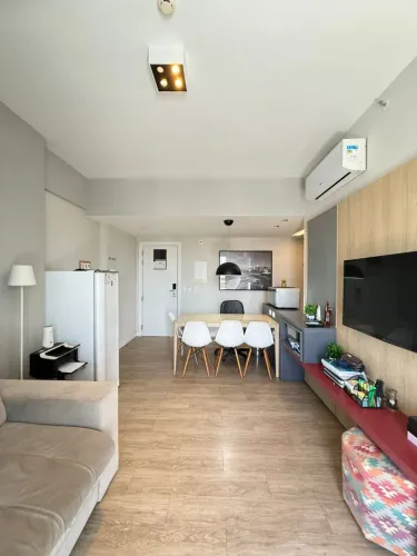 Apartamento de 1/4, Mondial, Caminho das Árvores, 45m², 1 Vaga, Norte-Sul
