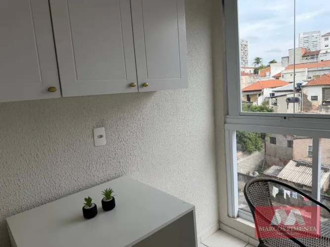 Apartamento com 2 dormitórios para alugar, 30 m² por R$ 3.961,00/mês - Vila Monumento - Sã