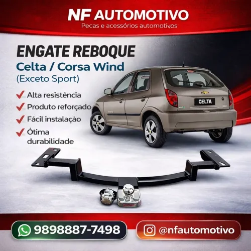 Engate reboque Celta