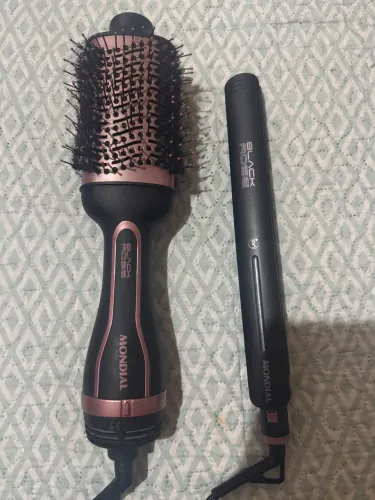 Escova secadora e chapinha
