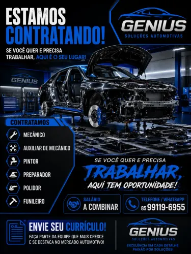Quer trabalhar ? Temos uma ótima oportunidade para você !!
