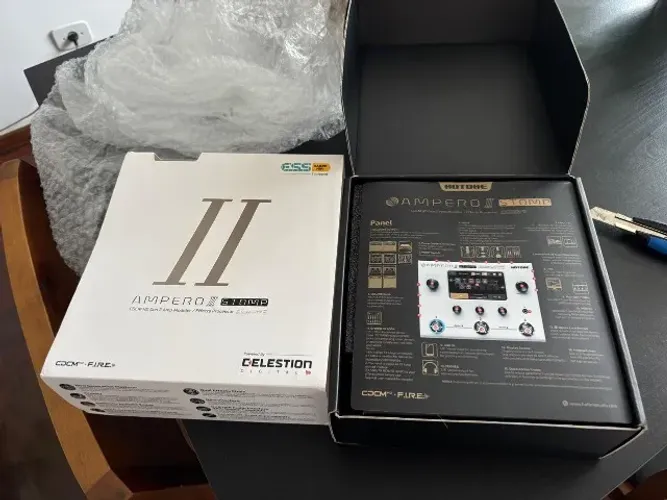 Pedal AMPERO II Stomp - CDCM HD 2 Amp Modeler / Effects Processor